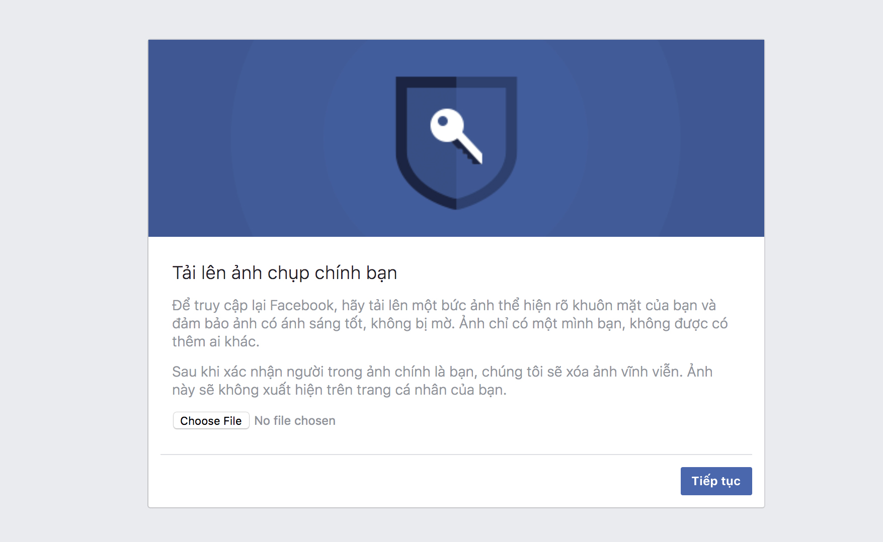 Cách mở tài khoản Facebook bị khóa 4