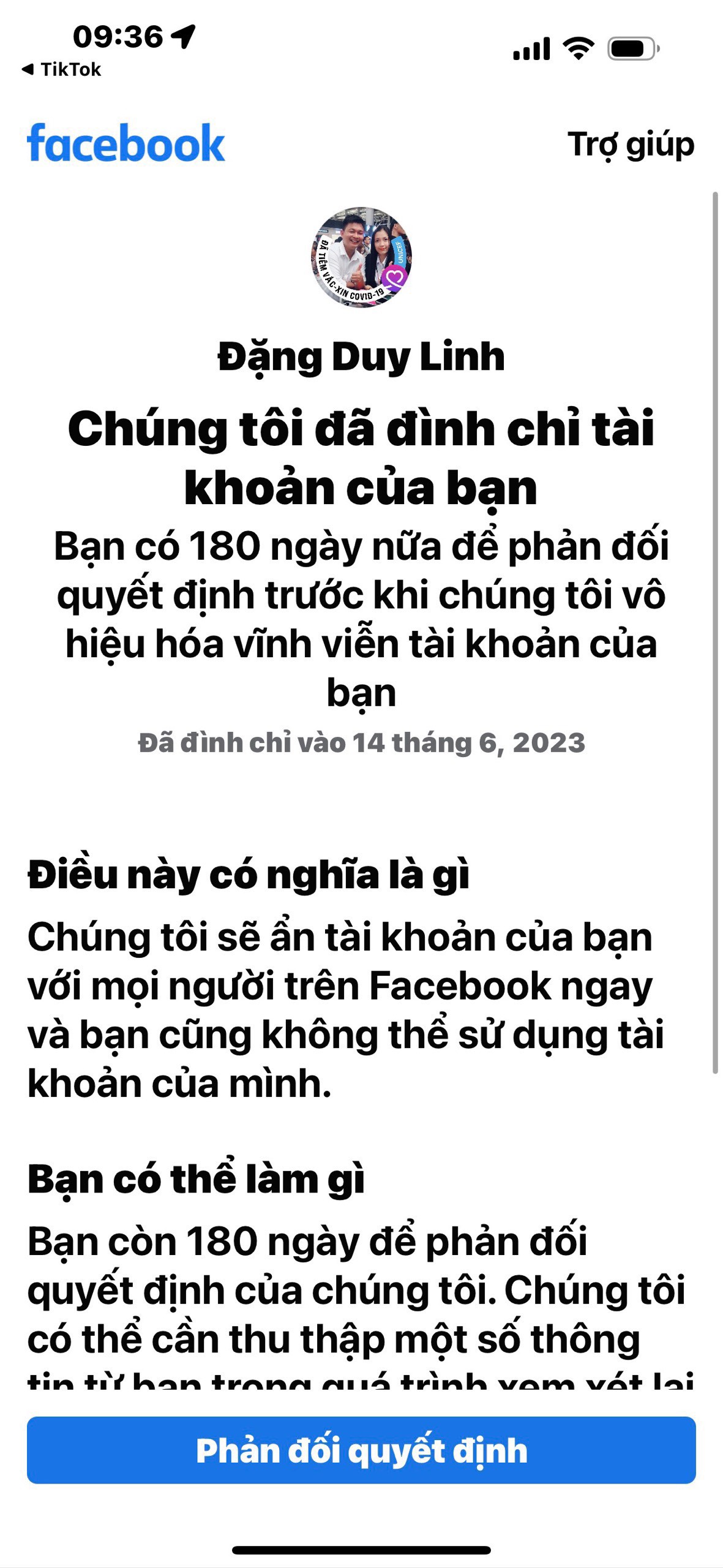 Cách mở tài khoản Facebook bị khóa 5